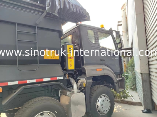 RHD 8x4 12 Tekerlekli HOWO Tipper Kamyon 380HP