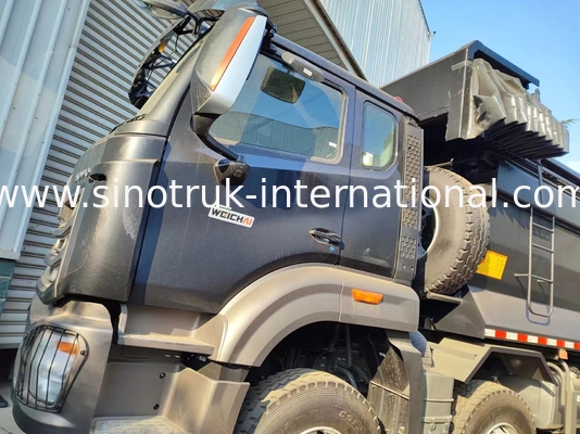 RHD 8x4 12 Tekerlekli HOWO Tipper Kamyon 380HP