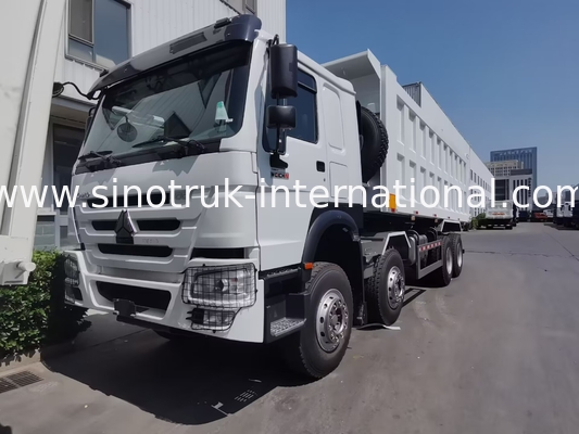 Madencilik için 12 Tekerlek Sinotruk HOWO 8X4 Damperli Kamyon 400hp