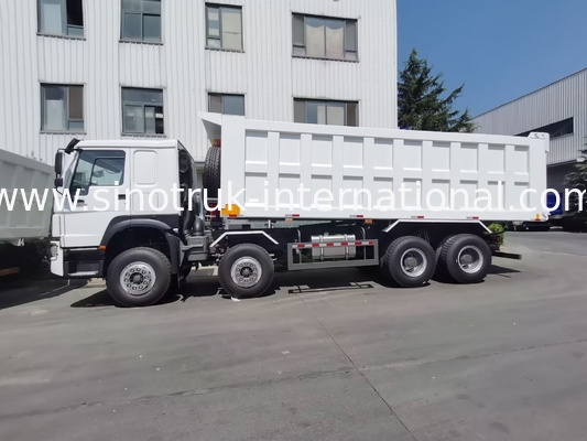 Madencilik için 12 Tekerlek Sinotruk HOWO 8X4 Damperli Kamyon 400hp