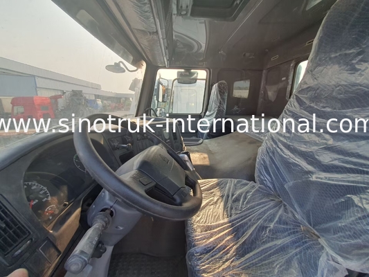 HOWO A7 Kullanılmış Traktor Kamyonu LHD 6X4 Euro 2 371 HP Güç Desteklenmiş Hidrolik Direksiyonla Beyaz