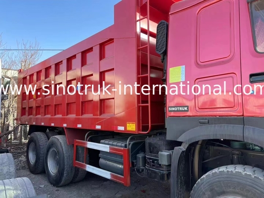 Kullanılmış Sinotruk Howo 6x4 Çöp Kamyonu 371hp Ağır Görevli