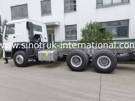 SINOTRUK HOWO Dropside Kargo Ticari Araçlar Kamyon Şasi LHD 6X4 400HP