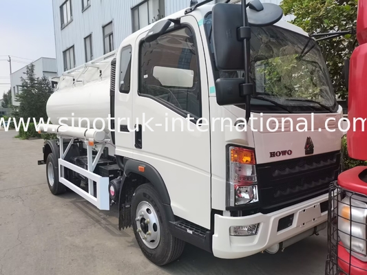 SINOTRUK HOWO 4X2 Nakliye Petrol Tankı Kamyonu SINOTRUK HOWO 5-6CBM