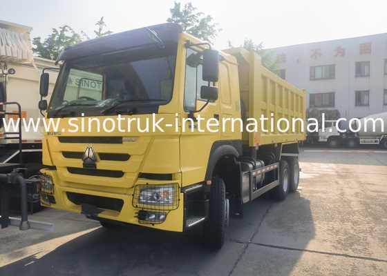 Sinotruk Howo Tipper Dump Truck Weichai 380Hp 10 Tekerlek 6 × 4 Rhd 20CBM
