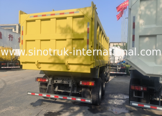 Sinotruk Howo Tipper Dump Truck Weichai 380Hp 10 Tekerlek 6 × 4 Rhd 20CBM