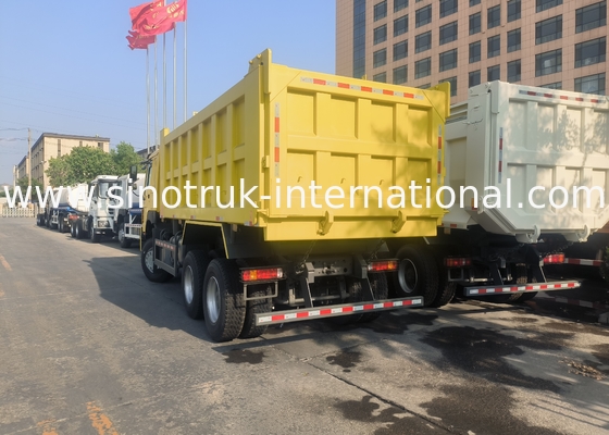 Sinotruk Howo Tipper Dump Truck Weichai 380Hp 10 Tekerlek 6 × 4 Rhd 20CBM