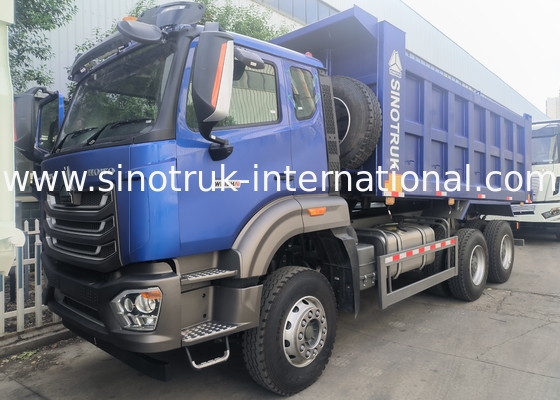 Sinotruk Howo Tipper Dump Truck Nx 6 × 4 Rhd 10 Tekerlekli H77L Kabin Euro 2