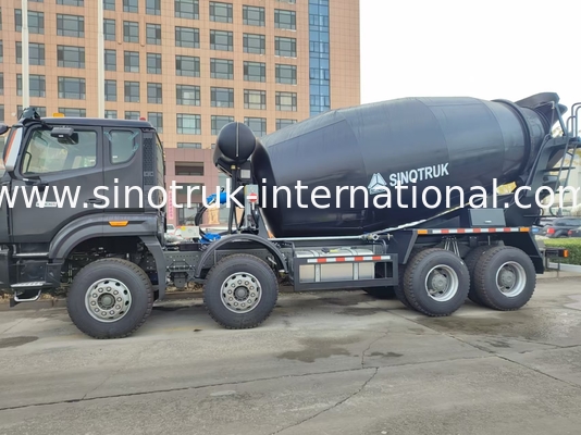 HOWO Karıştırıcı Kamyon 12CBM 380HP H77L Kabin Siyah