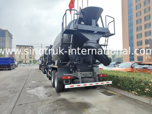 HOWO Karıştırıcı Kamyon 12CBM 380HP H77L Kabin Siyah