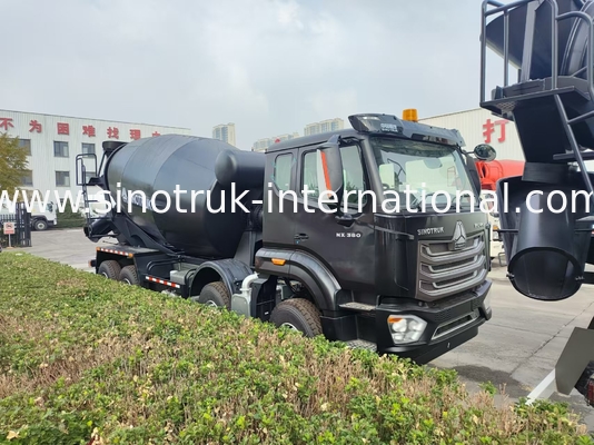 HOWO Karıştırıcı Kamyon 12CBM 380HP H77L Kabin Siyah