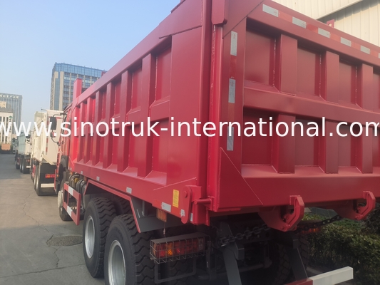 30 - 40 Ton RHD Sinotruk Howo Çöp Kamyonu 10 Tekerlekli