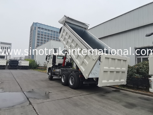 İnşaat Howo 6x4 Tipper Dump Truck RHD Drive