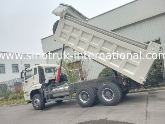 30 - 40 Ton RHD 10 Tekerlekli Tarpaulin Sinotruk Howo 6x4 İnşaat Çekicisi