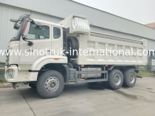 30 - 40 Ton RHD 10 Tekerlekli Tarpaulin Sinotruk Howo 6x4 İnşaat Çekicisi