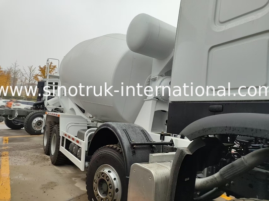 HOWO 8*4 12 Tekerlekli Beton Karıştırma Kamyonu 400HP 16CBM Büyük Güç Büyük Kapasite