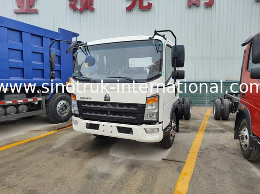 ZZ1047D3414C145 HOWO 4 * 2 Hafif Görevli Kamyonlar 116HP Şasi