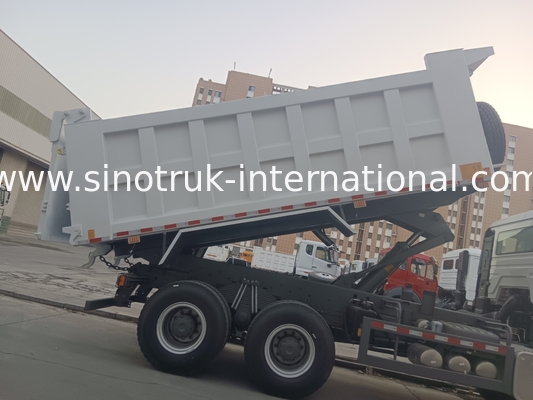 SINOTRUK HOWO İnşaat için 400 HP Tipper Dump Truck N7 Askeri Tampon Uyarı Işığı