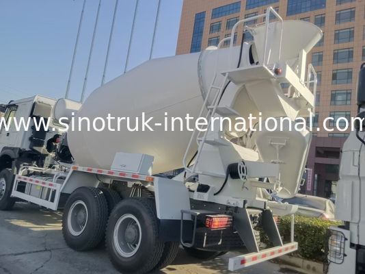 Yüksek At Gücü 400 HP HOWO Karıştırıcı Kamyon 6-12CBM LHD 6×4 10 Tekerlek