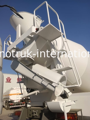 Yüksek At Gücü 400 HP HOWO Karıştırıcı Kamyon 6-12CBM LHD 6×4 10 Tekerlek