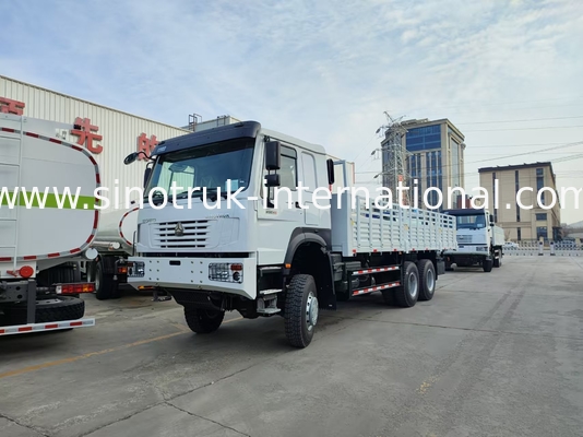 Howo Tam Sürüş Kargo Kutusu Kamyon 400 HP 4 Axle