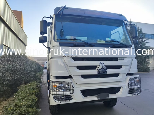 Büyük Kapasite 27 M3 4 Eksenli Çöp Kamyonu 400 At Gücü Etkili İşlem için