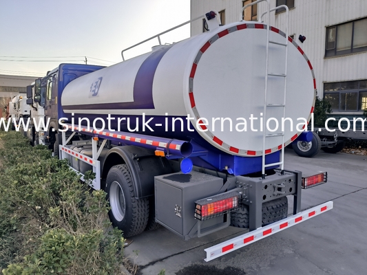 SINOTRUK HOWO Su Tankı Kamyonu 4x2 RHD 300HP 10CBM Sürekli Su Taşımacılığı için
