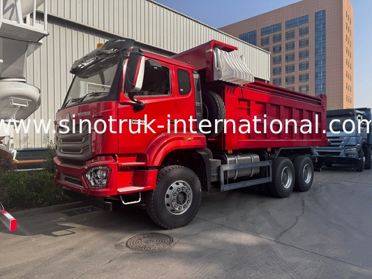 SINOTRUK HOHAN Yeni Howo 6X4 RHD 10 Tekerlekli Tarpaulin Güçlendirilmiş Sert Arka Kapı Verimli Nakliye