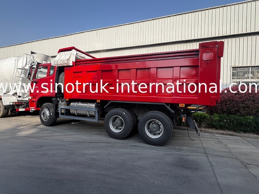 SINOTRUK HOHAN Yeni Howo 6X4 RHD 10 Tekerlekli Tarpaulin Güçlendirilmiş Sert Arka Kapı Verimli Nakliye