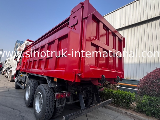 SINOTRUK HOHAN Yeni Howo 6X4 RHD 10 Tekerlekli Tarpaulin Güçlendirilmiş Sert Arka Kapı Verimli Nakliye