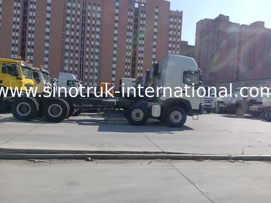 inotruk Yeni Howo Tipper Dump Truck Şasi Weichai Motor 8 × 4 LHD 430HP