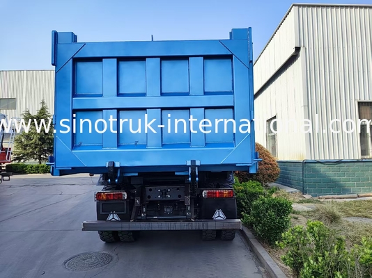 Büyüleyici Mavi HOWO 8x4 380HP 26.91CBM Çöp Kamyonu Güç her yükte hassasiyetle buluşur!