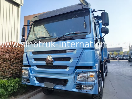 Büyüleyici Mavi HOWO 8x4 380HP 26.91CBM Çöp Kamyonu Güç her yükte hassasiyetle buluşur!