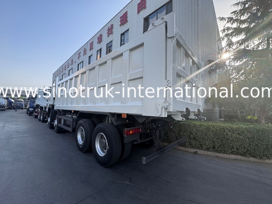 SINOTRUK HOWO 371HP Tipper Dump Truck İnşaat Eski Ön Yüz Savaş Çakma Bölgeleri için
