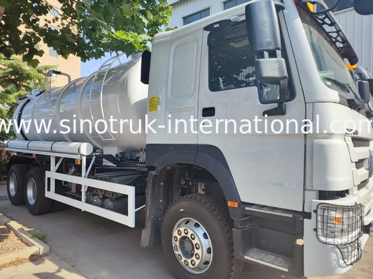 HOWO 6*4 16CBM 380HP Kanal Temizleme Kamyonu Yüksek Güç Performansı Verimli Çok Fonksiyonlu Temizleme Çözümleriyle Buluşuyor