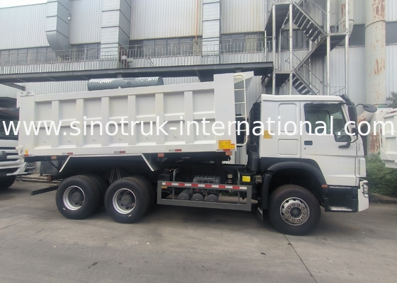 Tipper Dump Truck 6x4 Dizel Ağır Güçlü Taşıyıcı Sol El Sürücü