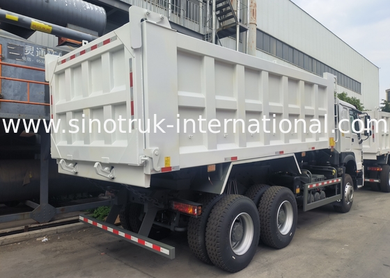 Tipper Dump Truck 6x4 Dizel Ağır Güçlü Taşıyıcı Sol El Sürücü