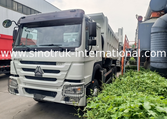 Tipper Dump Truck 6x4 Dizel Ağır Güçlü Taşıyıcı Sol El Sürücü