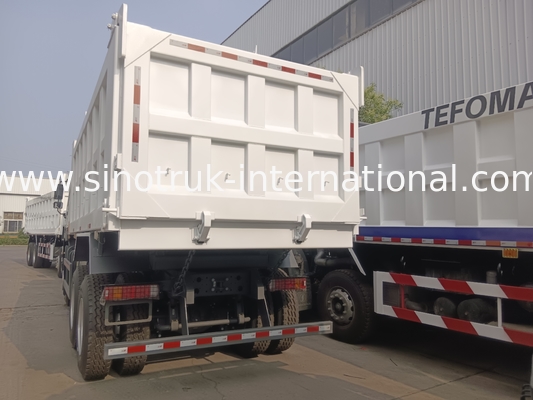 10 Tekerlekli Dump Truck 371HP 6x4 Sürüş Euro2 Motor