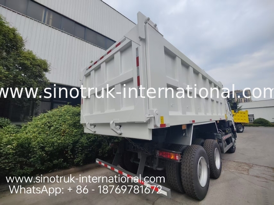 HOWO 371HP 6x4 Sol Sürüşlü Orta Yükseklikte Damperli Kamyon