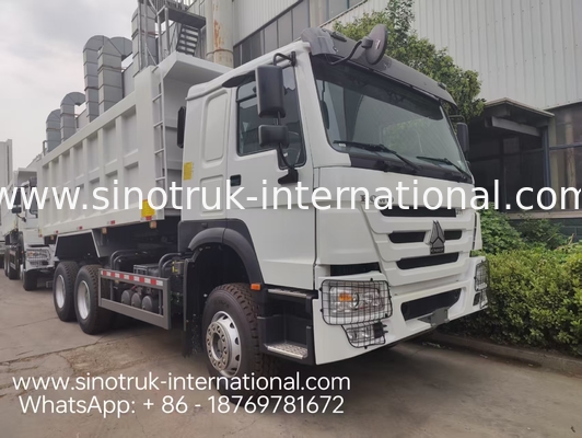 HOWO 371HP 6x4 Sol Sürüşlü Orta Yükseklikte Damperli Kamyon