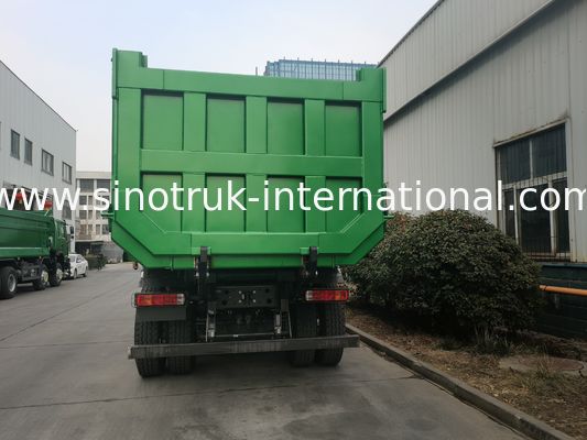 SINOTRUK HOWO 400HP 8X4 Damperli Kamyon İnşaat Eski Ön Yüz Hayalet Yüz kabin Askeri Tampon U Tipi Konteyner