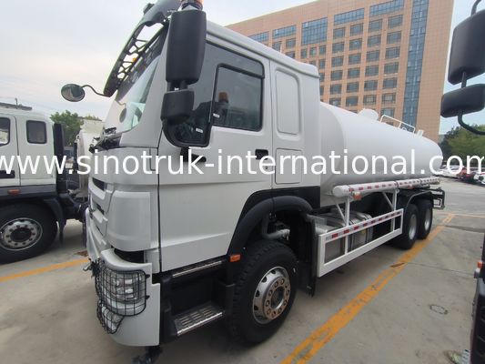 4650 1350 mm tekerlek mesafesi VGD95 ön aks performansı ve kapasitesi ile su tankı kamyonu