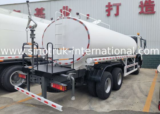 4650 1350 mm tekerlek mesafesi VGD95 ön aks performansı ve kapasitesi ile su tankı kamyonu