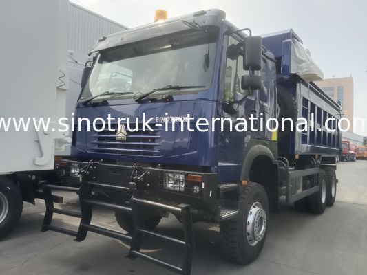 SINOTRUK HOWO Hayalet Yüz Damperli Kamyon LHD 6×4 371HP 20CBM