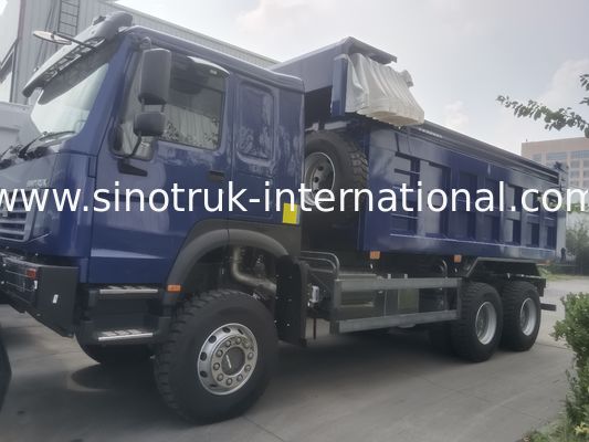 SINOTRUK HOWO Hayalet Yüz Damperli Kamyon LHD 6×4 371HP 20CBM