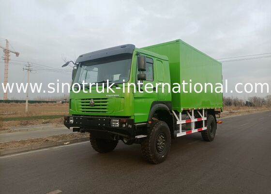 Ağır Hizmet Taşımacılığı için 5000*2300*2300 mm Kargo Tanklı ve 16T Arka Akslı 4X4 LHD Kargo Kamyonu