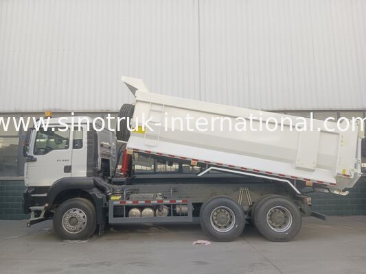SITRAK Euro 3 Emisyonu ve 430 HP Motorlu 10 Tekerli Tipper Dump Truck