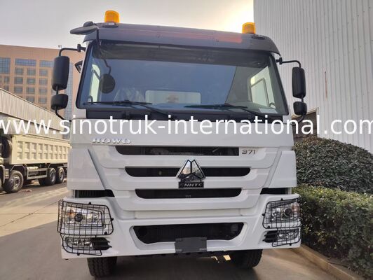 SINOTRUK HOWO 371HP 10 tekerlekli ve dikdörtgen kargo kutusuyla ağır iş yükü taşıyıcı