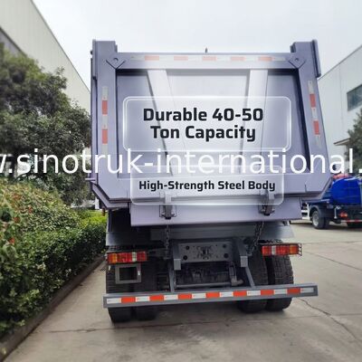 HOWO TX 6×4 20CBM Kargo Vücudu, 380 HP Motor ve Ön Kaldırma Mekanizması ile Tipper Dump Truck